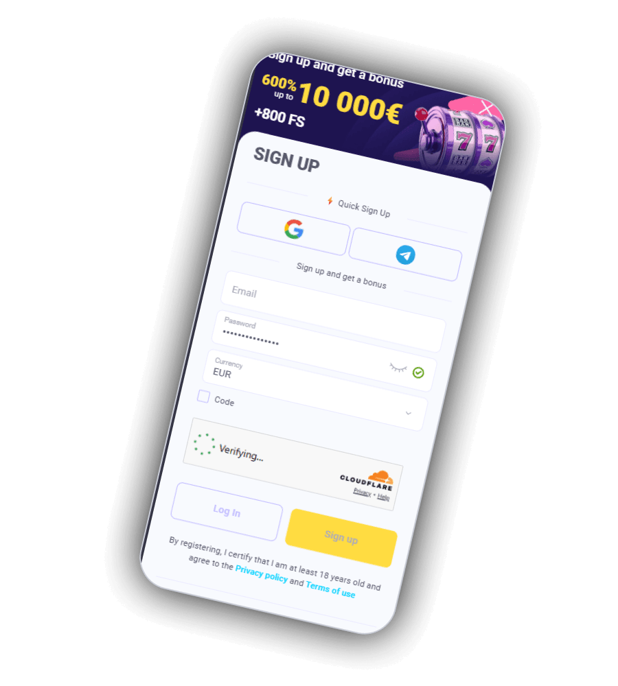 PokoBet Casino Registration